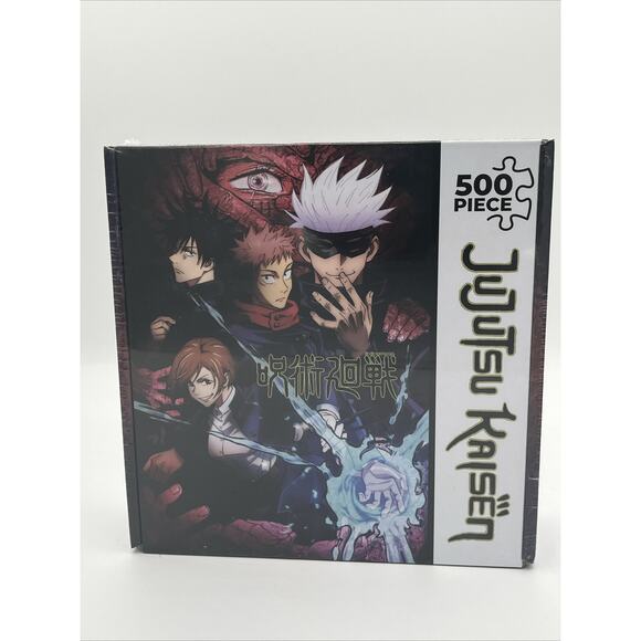 De.Bored Jigsaw Puzzle JUJUTSU KAISEN 500 piece 18x24 Inch, BRAND NEW SEALED - Picture 1 of 3